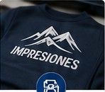 Prenda bordada con logotipo